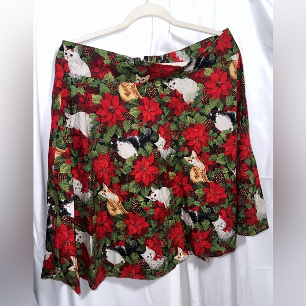 ModCloth Retrolicious Cat Skirt